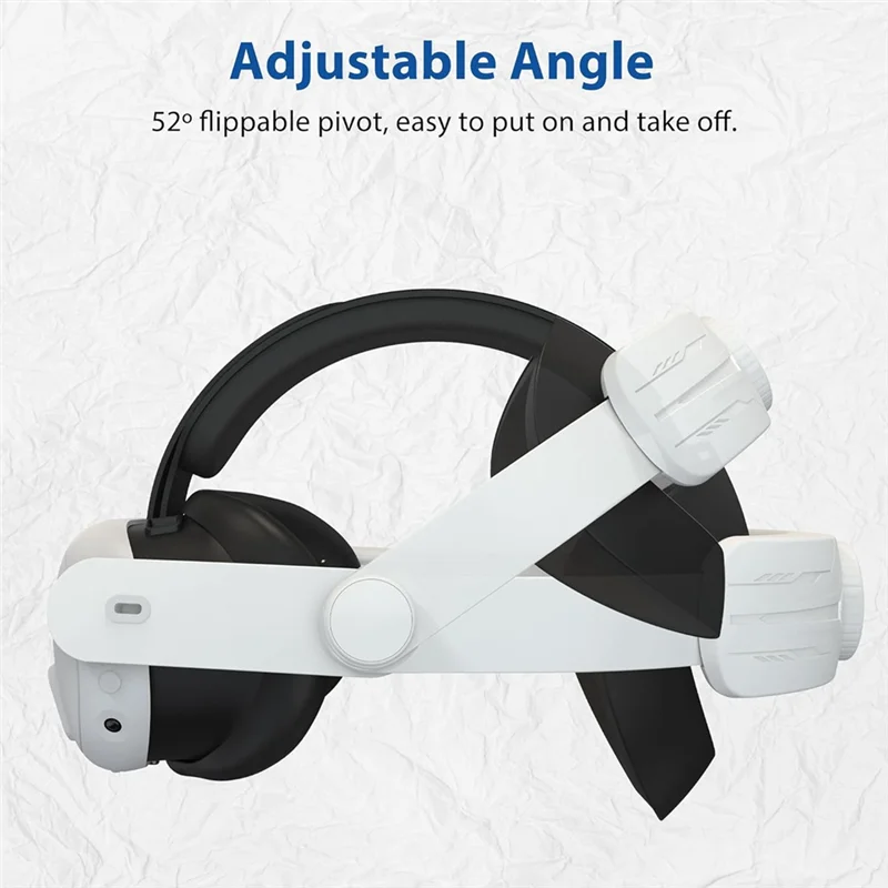 -ABDH Head Strap Accessories Compatible For Quest 3 DOBEWINGDELOU Replacement Accessories Elite Strap For Enhanced Comfort Adjus