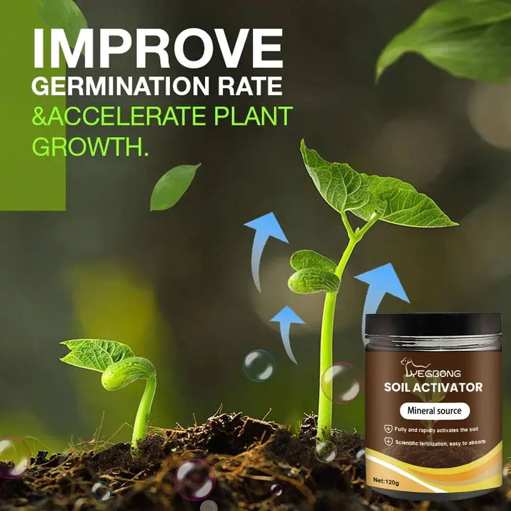 Garden Soil Conditioner & Loosening Agent - Promote Rooting Increase Fertility Essential For Indoor Outdoor Flower Plants