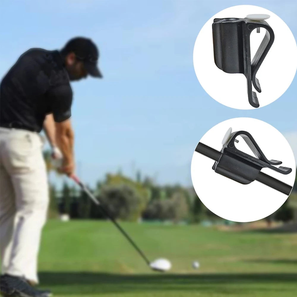 Golf Putter Holder Golf Bag Clip Fixed Golf Clubs Buckle Ball Training Aids Outdoor Sports Game Accessories Swing Trainer