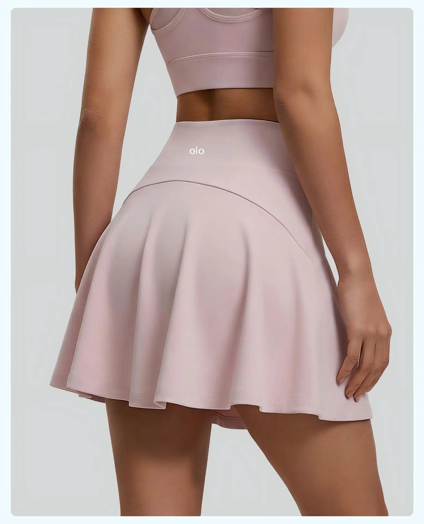 2026 New high-end fashionable women pleated skirt - anti-glare pocket mid-length skirt golf sport luxury short skirt