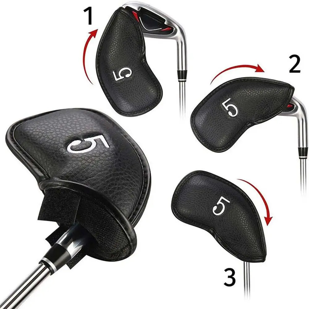 Cover With Number Design Golf Putter Accessories Spider Head Cover Golf Iron Headcover Golf Club Cover Golf Headcovers
