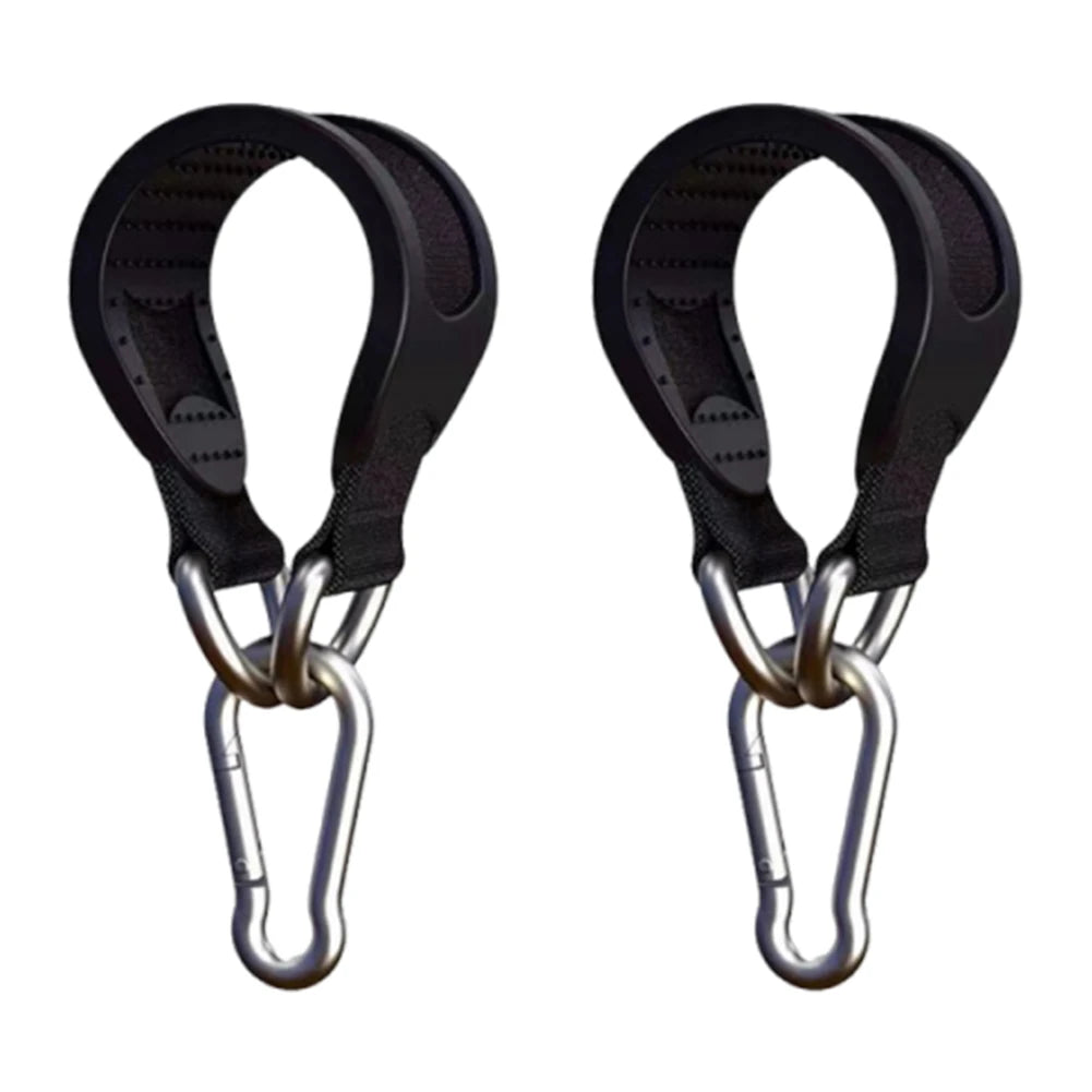 2PCS Boxing Bag Hanger Fitness Anti-Slip Safety Belt Punching Bag Straps Multi-Purpose Camping Swing Strap Gym Fitness Equipment