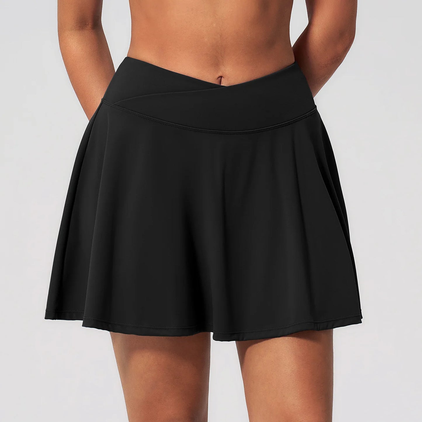 Women's Golf Wear Yoga Sports Short Skirt For Women Quick-dry Fitness Badminton Skirt Half-length Anti-exposure Tennis Skirt