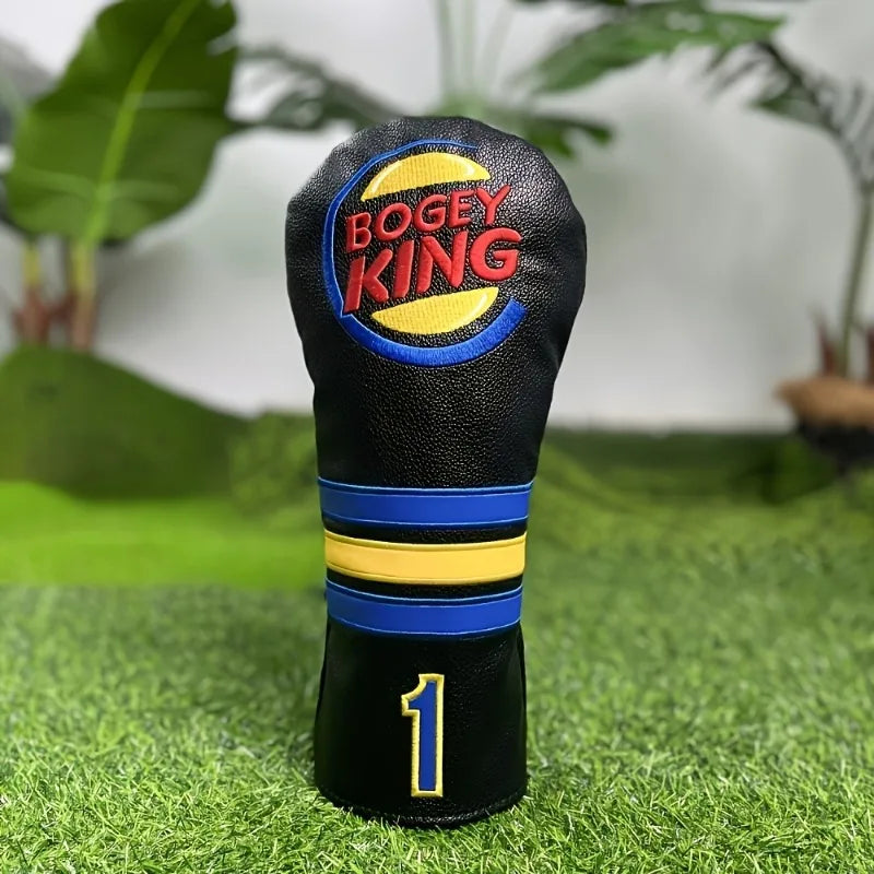 Fashionable golf club head covers; Golf accessories, made of dust-proof and durable materials, providing the best protection