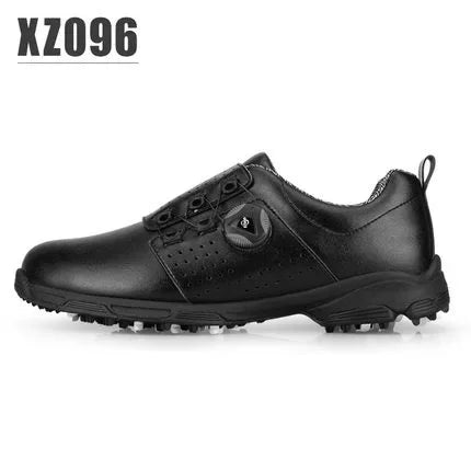 Pgm Training Golf Shoes Men'S Waterproof Golf Shoes Male Rotating Shoelaces Sports Sneakers Man Non-Slip Trainers 3 Styles