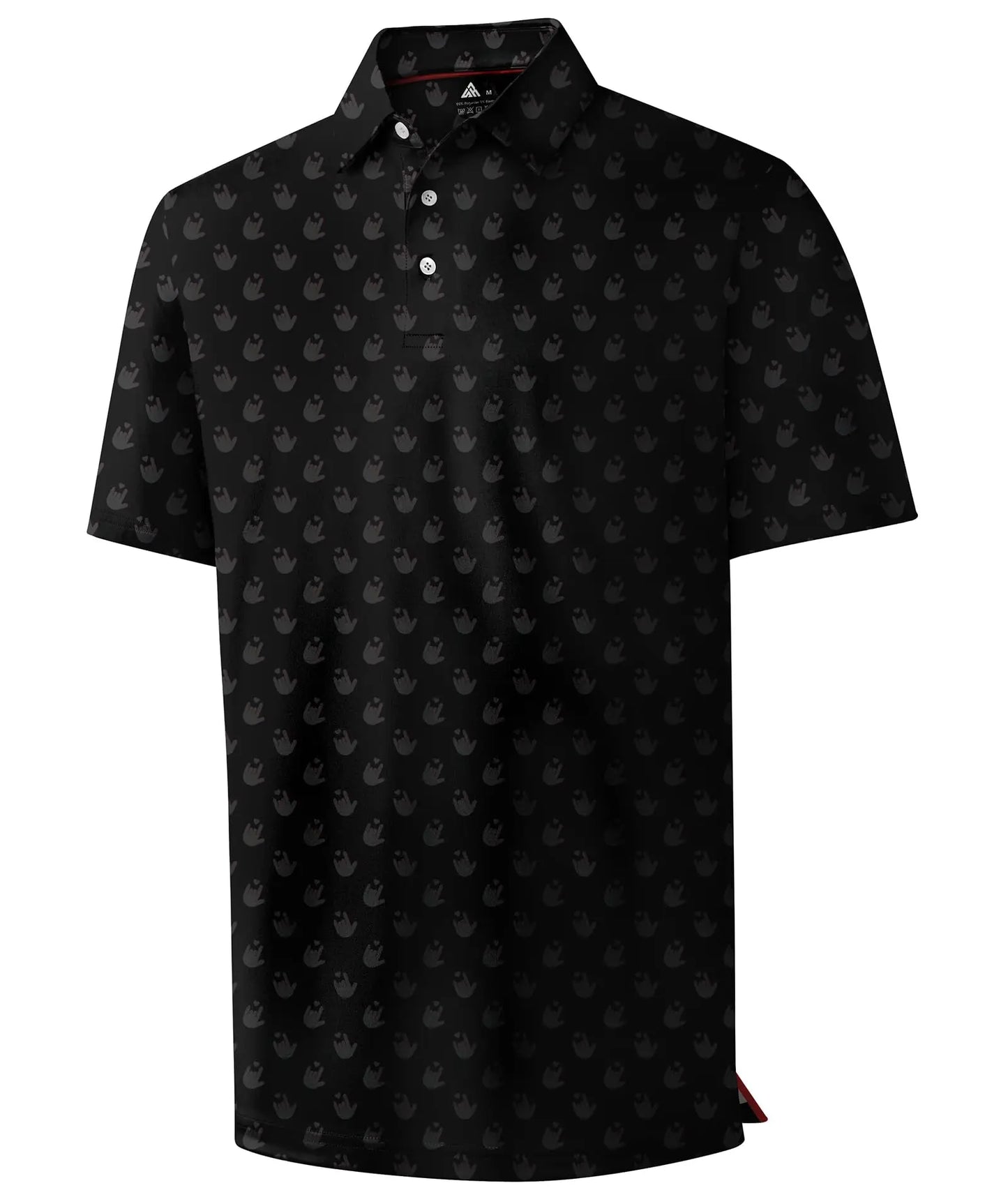 Mens Golf Shirts Short Sleeve Print Patterns Performance Moisture Wicking Polo Shirt 2026