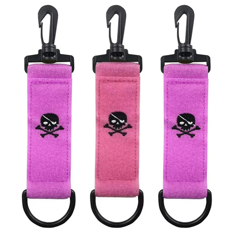 1/2/3pcs Colorful Golf Hang Gloves Magic Tape Double Sided Golfs Tee Holder Clip Outdoor Portable Hanging Golf Tees Accessories