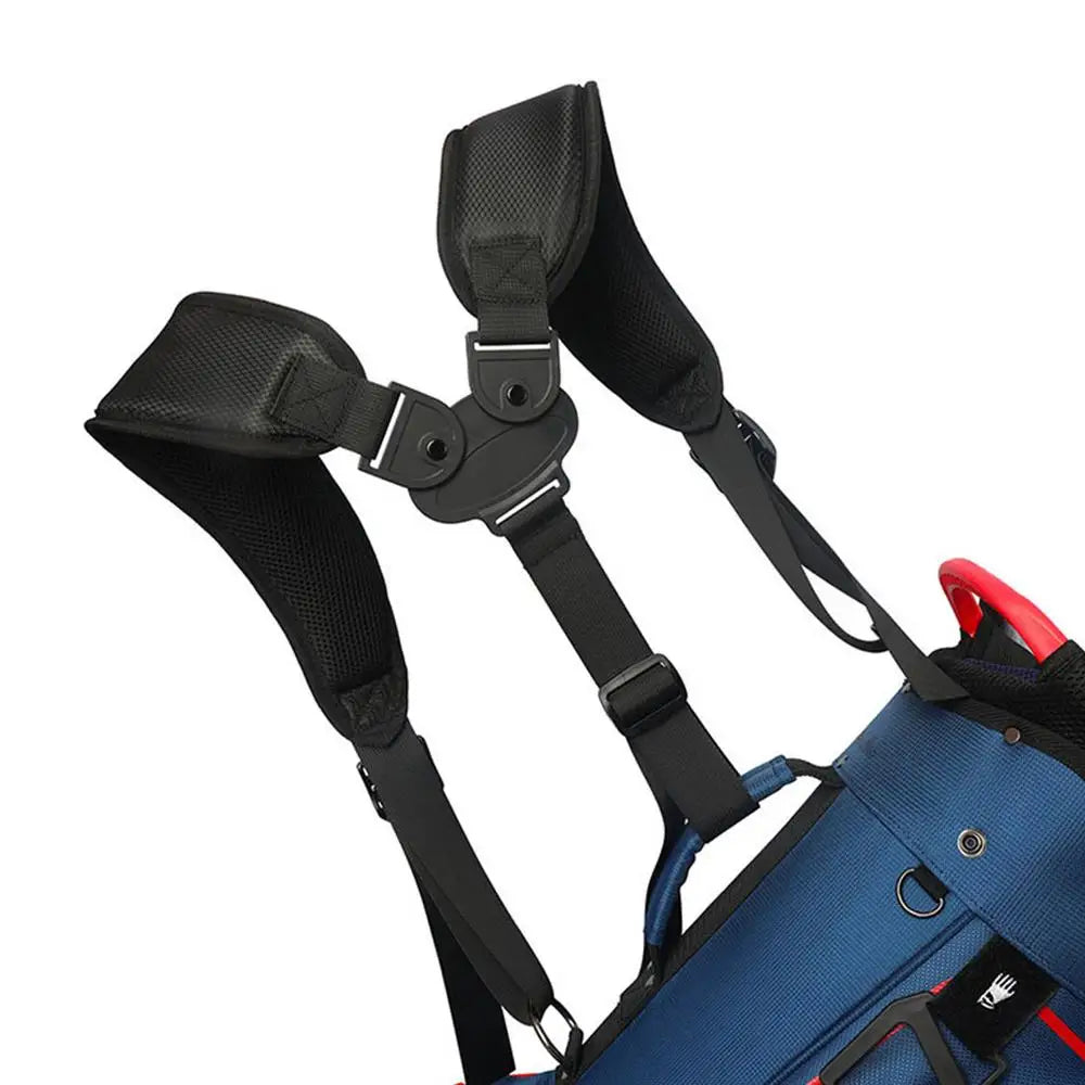 1pc Portable Golf Double Shoulder Strap Golf Bag Strap Replacement Comfort Shoulder Adjustable Strap Golf Bag Accessories Sports