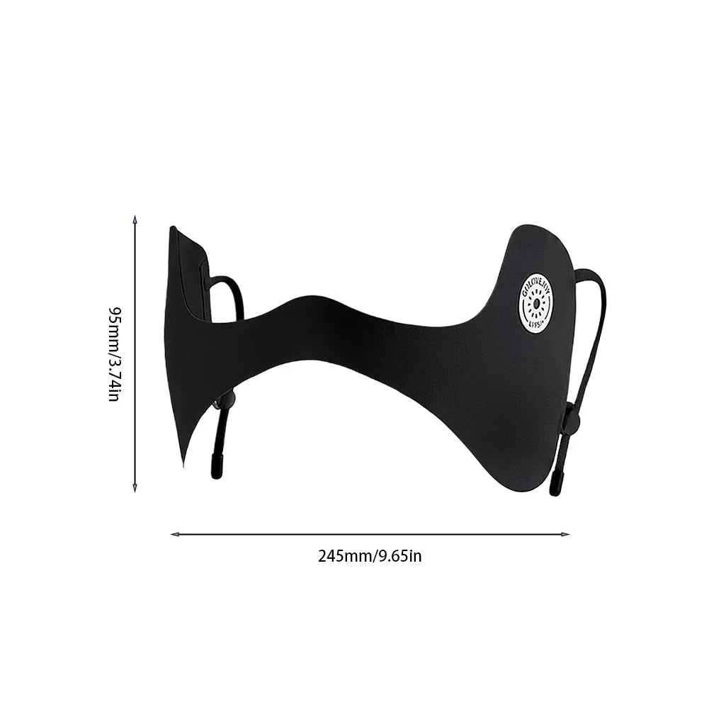 Women Protector Golf Gloves Cool Breathable Open Fingered Gloves Ice Silk Hollow Palm for Outdoor Practice Half Finger Glove