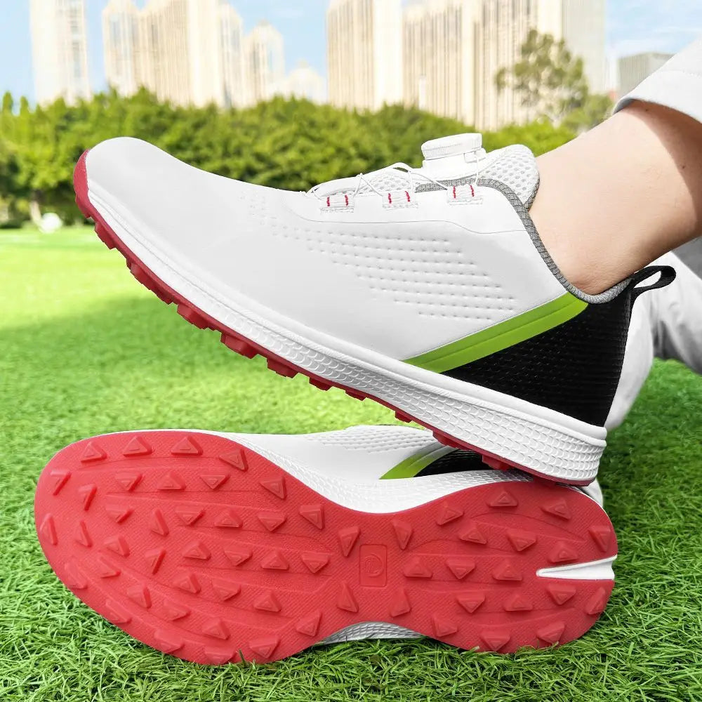 Professional Golf Shoes for Men Non-Slip Golf Training Shoe Man Lawn Big Size Walking Shoes for Mens Mid-Top Men Gym Sneakers