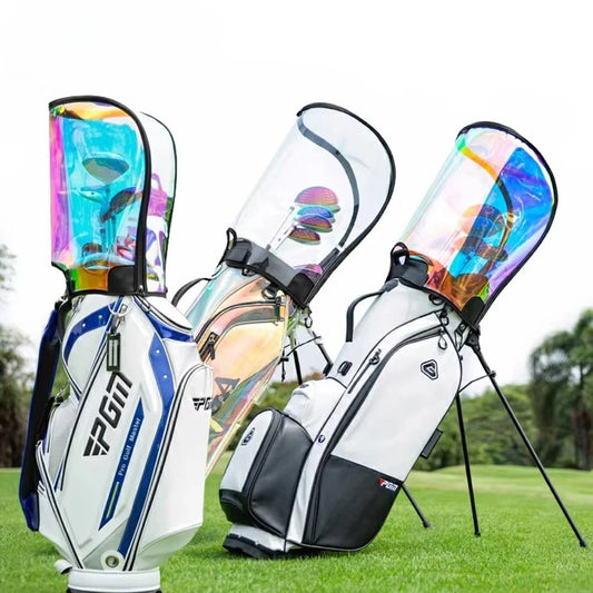 Custom Personalized Men's Golf Bags with Stand Attachment Waterproof Hat & Caps Accessories for Club & Ball Storage