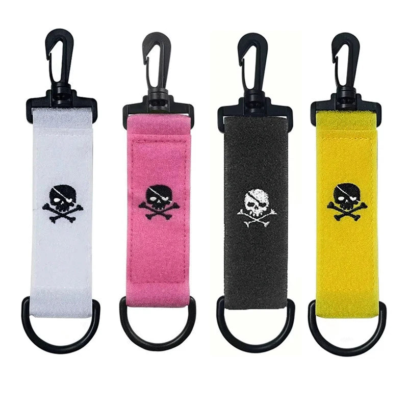 1-4pcsColorful Golf Hang Gloves Magic Tape Double Sided Golf Tee Holder Clip Outdoor Portable Hanging Golf Tees Golf Accessories