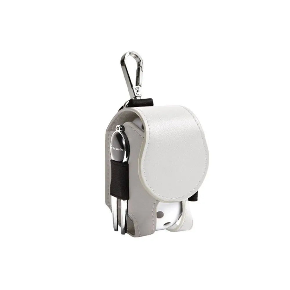 Golf Accessories Storage Bag Leather Pocket Golf Ball Container Golf Waist Holder Bag Golf Ball Storage Pouch Golf Ball Pouch