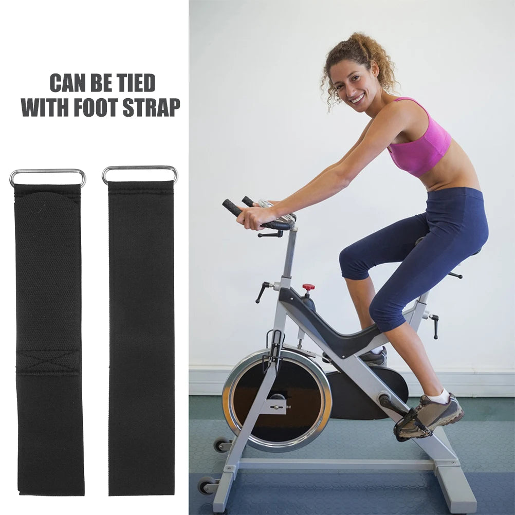 Adjustable Rowing Machine Foot Straps Pedal Straps Fixing Band rowing pedal straps Bike Fastening Accessories Fitness Equipment