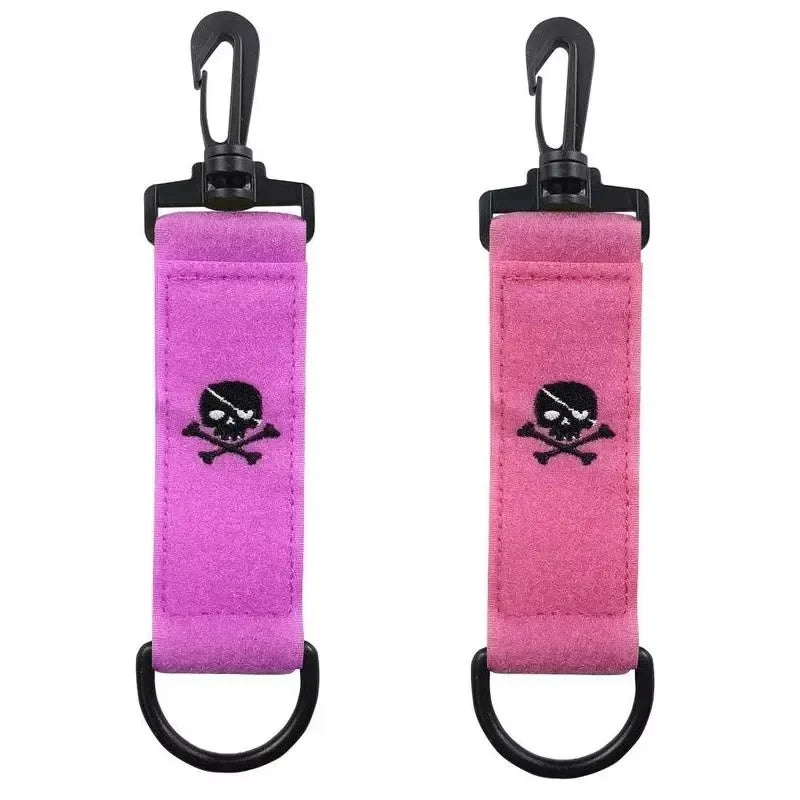 1/2/3pcs Colorful Golf Hang Gloves Magic Tape Double Sided Golfs Tee Holder Clip Outdoor Portable Hanging Golf Tees Accessories