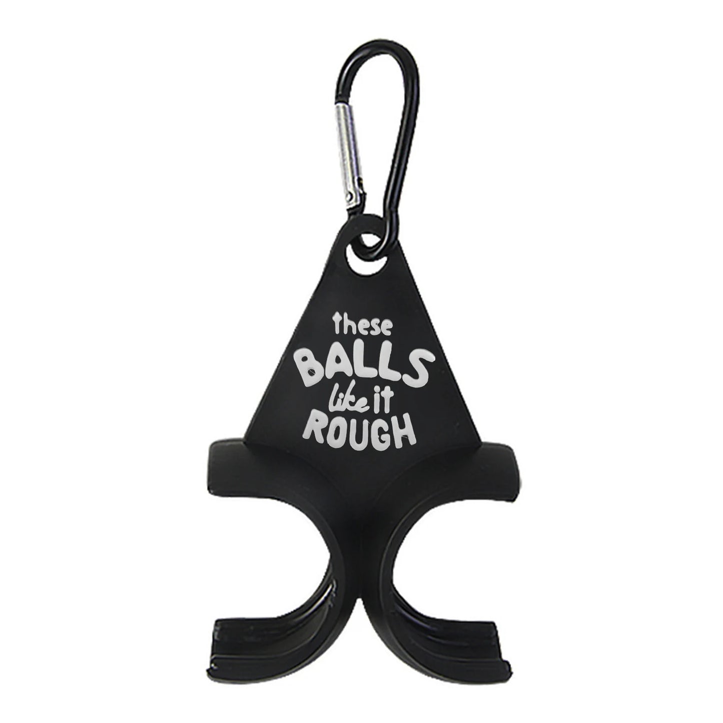 Funny Golf Ball Holder Golf Accessories Black 3D Printed Golf Tee Holder Sports Gift for Golfers Men 1pcs