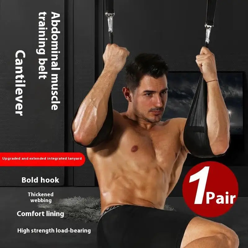 Durable Fitness AB Sling Straps, Perfect for Pull Up Bar Leg Raises, Home Gym Accessories