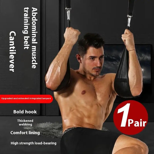Durable Fitness AB Sling Straps, Perfect for Pull Up Bar Leg Raises, Home Gym Accessories