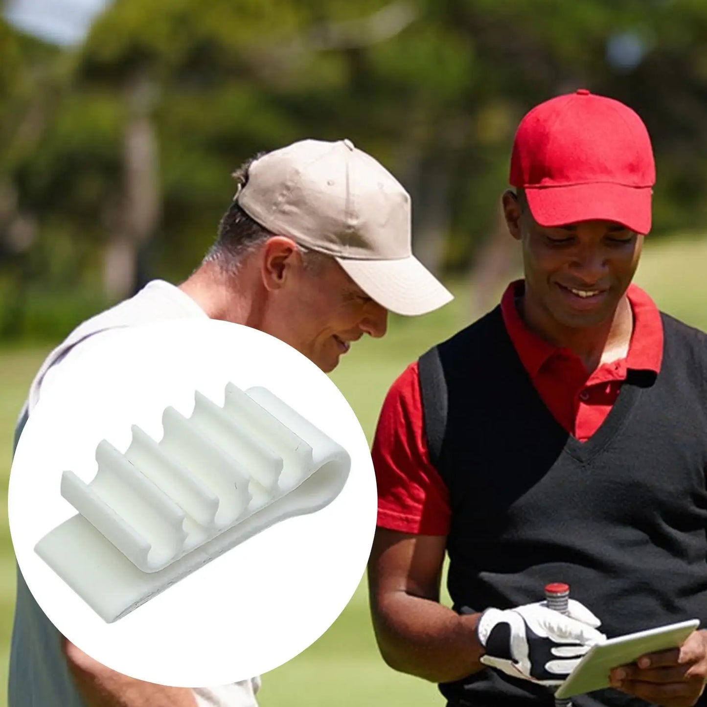 Golf Tee Holder Hat Clip 3D Printed Golf Tee Hat Brim Clips Compact Lightweight Sport Accessories Organizer Clamp golf supplies