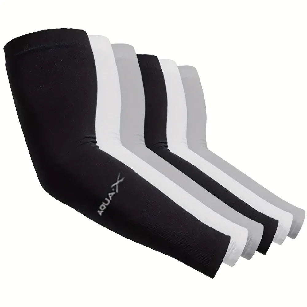 1 Pair Arm Sleeves for Women Men Breathable Sun Protection Sleeves UV Protective Gear for Outdoor Adventures Sports and Driving