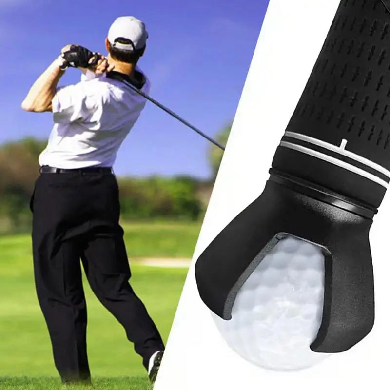 Golf Ball Pick Up Clip Tool Retriever Durable Back And Knee Saver Claw Grabber Screw-On Putter Tool Kit Golfer Grip  Accessories