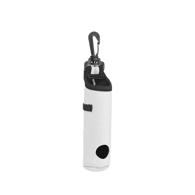 1Pc Golf Tee Holder Golf Ball Carry Bag Pouch Golf Ball Holder Keychain Belt Clip Golf Gifts Accessories
