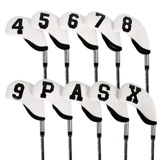 Accessories With Number Design Iron Wedge Protector Golf Iron Headcover Golf Head Cover Golf Iron Covers Set Protector Case