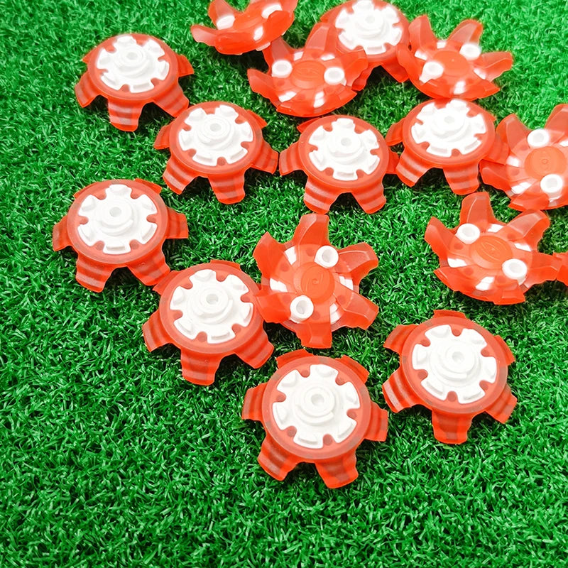 Golf Accessories Shoe Studs Wear-Resistant And Sturdy 14 Pieces+nail Remover Set Circular Spiral Shape