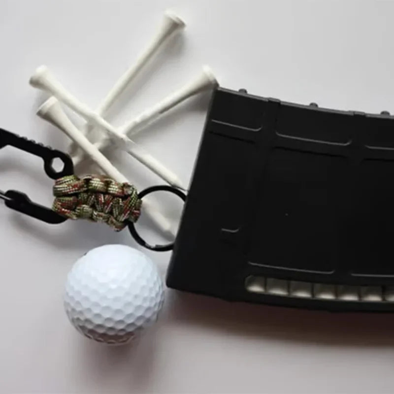 Golf Tee Holder Lightweight Plastic Portable Golf Tees Hanging Case Storage Box Waterproof Easy To Carry Golf Accessories
