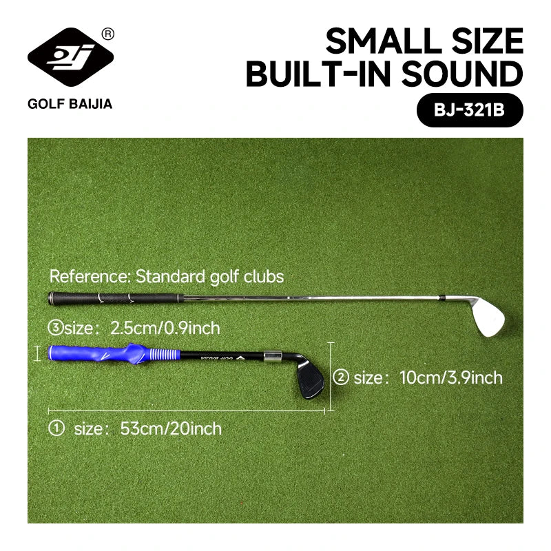Golf practice aid, portable and easy to use, suitable for right-handed users, allows for practice anytime, and helps improve bal