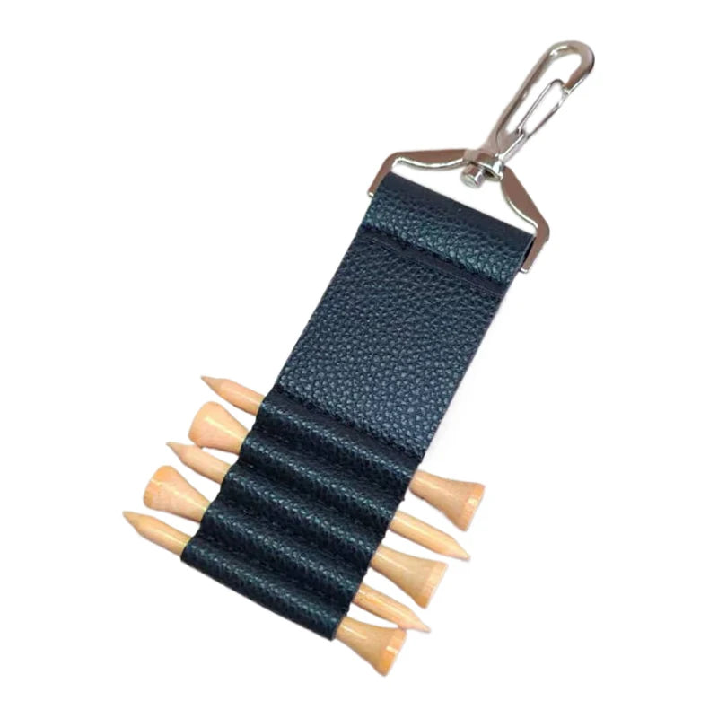 Colorful Golf Hang Gloves Magic Tape Double Sided Golf Tee Holder Clip Outdoor Portable Hanging Golf Tees Golf Accessories