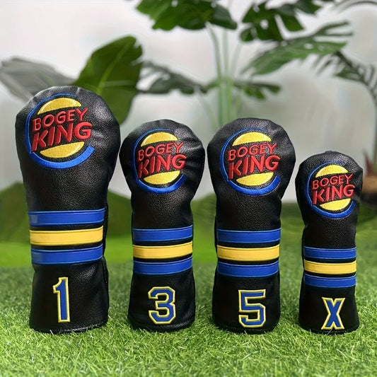 Fashionable golf club head covers; Golf accessories, made of dust-proof and durable materials, providing the best protection
