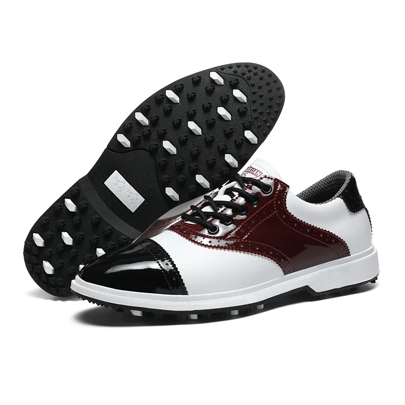 Four Seasons Universal Golf Shoes Men's Waterproof And Breathable Golf fixed Needle BOA Golf Shoes Outdoor Walking Sports Shoes