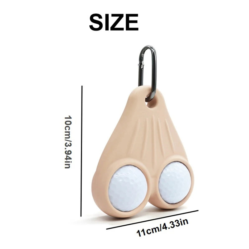 Protective Case Golf Ball Sac Holder Sports Portable Golf Ball Storage Bag Great Golf Accessories Funny Golf Ball Holder