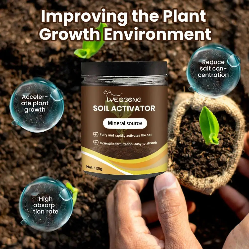 Garden Soil Conditioner & Loosening Agent - Promote Rooting Increase Fertility Essential For Indoor Outdoor Flower Plants