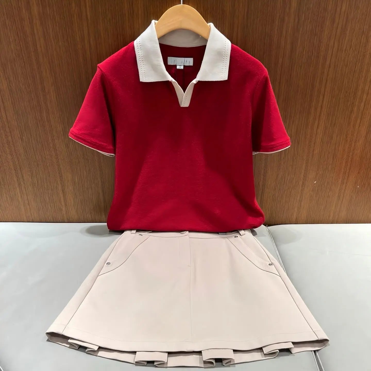 Women's Short-Sleeve Golf Shirt: New Arrival, Versatile Casual Sports Collared Top