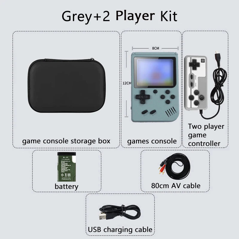 Built-in 500+ Classic games 5 inch arcade retro Console games console for Game boy Emulator TV Video Game Handheld Game Player