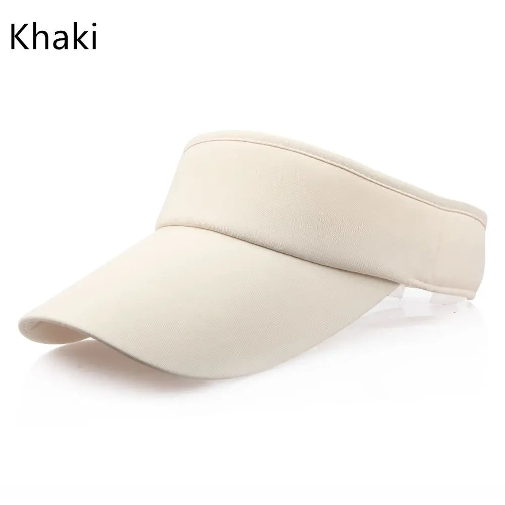 Women Tennis Golf Sun Visor Unisex Cap Hat Headband