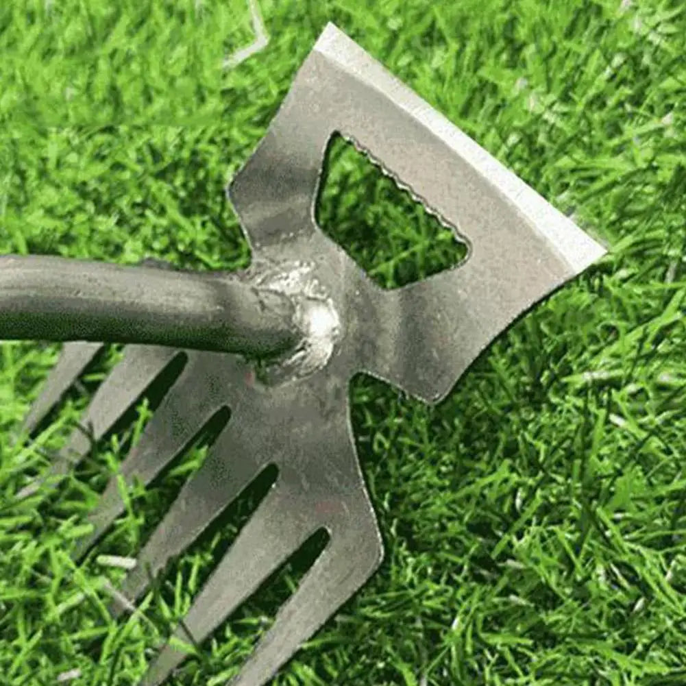 8 Tooth Garden Hoe Agricultural Supplies Weeds Tool Utensils Hand Weed Remover Garden Lawn Yard Gardening Loose Soil