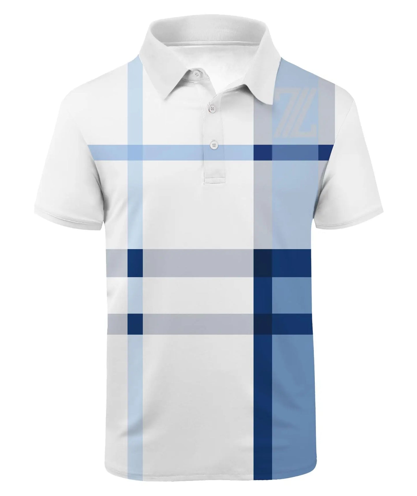 Mens Golf Shirts Short Sleeve Print Patterns Performance Moisture Wicking Polo Shirt 2026