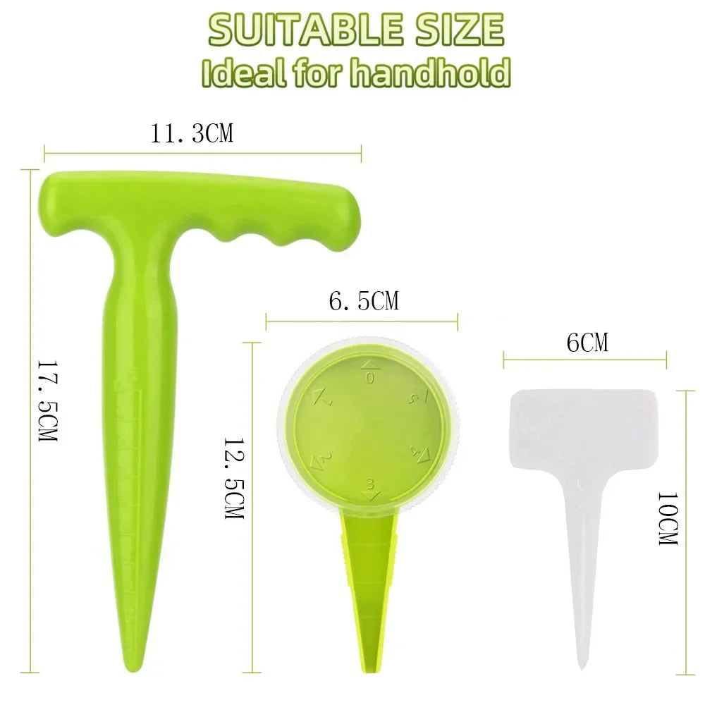 Garden Seeder Set Gardening Sower Household Manual  Multifunction Adjustable Gardening Tools Plant Seeding Dispenser Accessories
