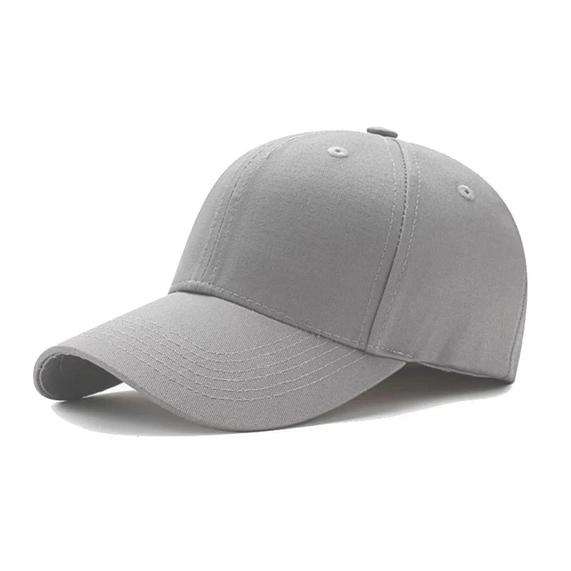 Unisex Simple Black Baseball Cap Solid Color Golf Hat Cotton Caps Hats Casual Hip Hop Dad Hats For Men Women