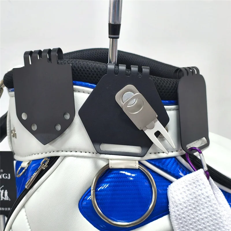 Y67A-Landing Pads For Golf Bag Accessories,Metal Clips For Access Of Golf Bags,Magnetic Golf Towels Clip,Golf Accessories