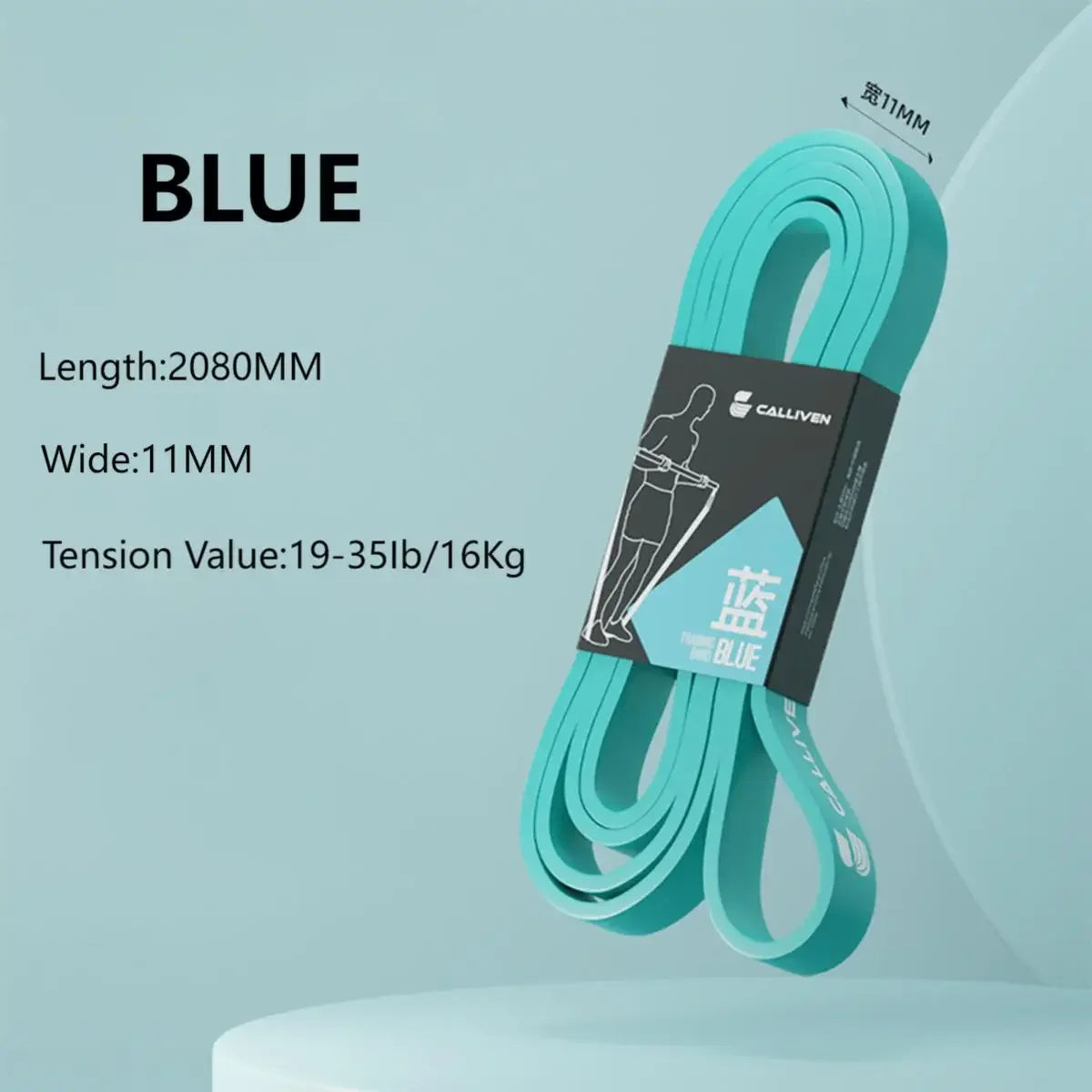 Fitness Elastic Band Fitness Enthusiast Resistance Tension Band Strength Training Yoga Waist and Leg Tension Rope Auxiliary Band