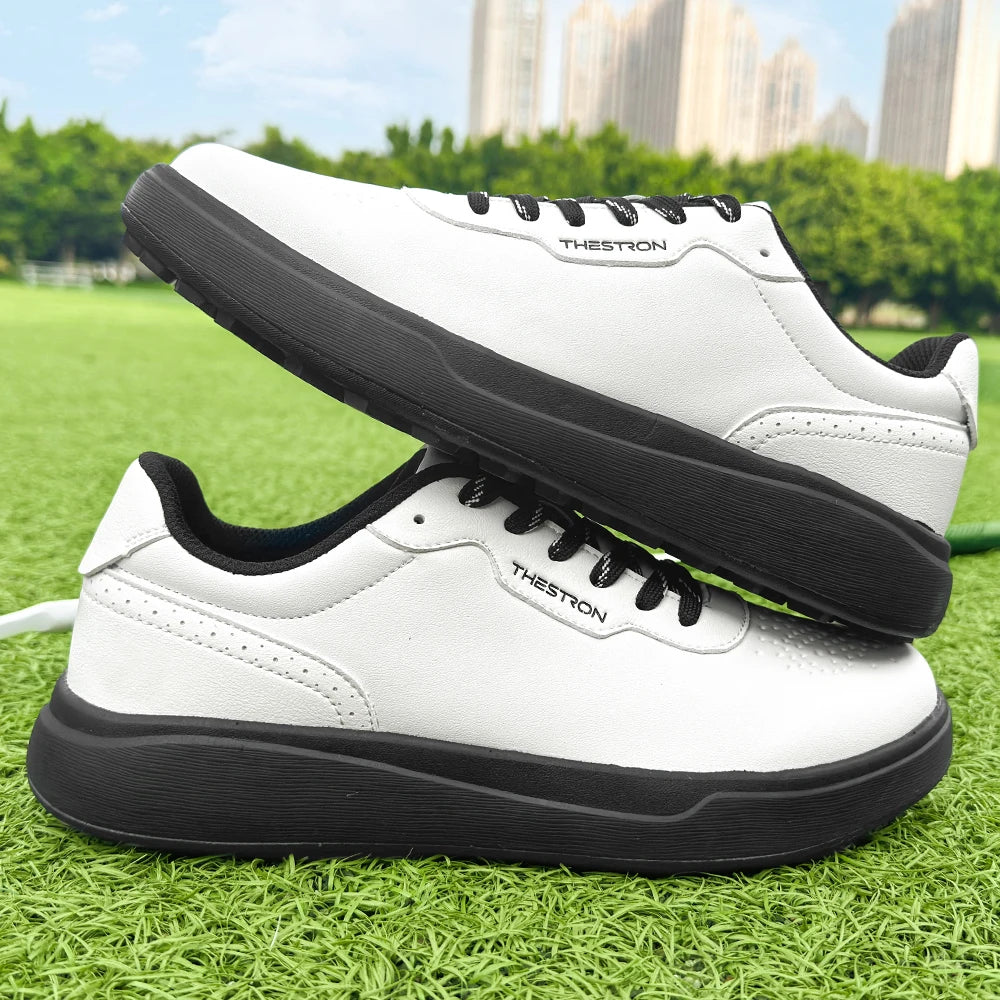 New Men'S Golf Shoes for Outdoor Sports Lightweight And Casual Slip-Resistant Golf Shoes Available in Large Sizes 39-48
