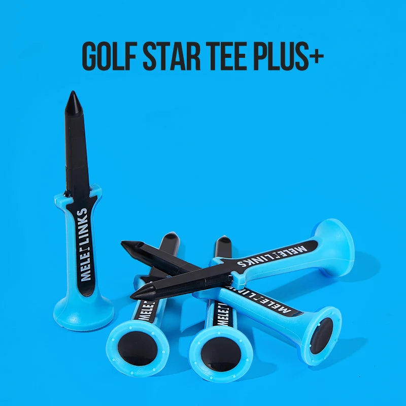 Golf Ball Holder 5 Pcs Golf Tee Zero Drag Outdoor Reduces Friction Side Spin Step Down Golf Tees Golf Accessories Drop Ship