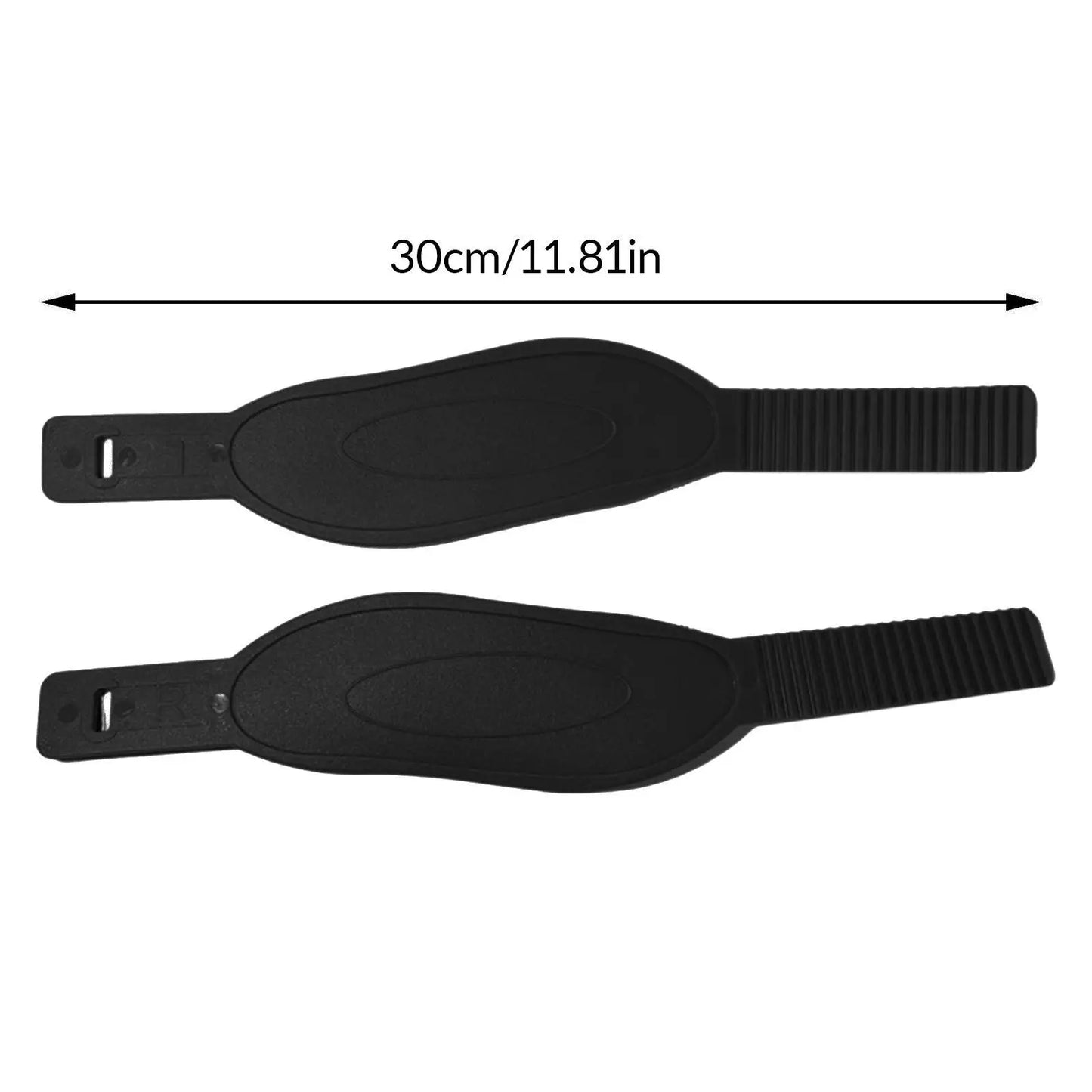 2x Exercise Bike Pedal Straps, Universal Fitness Footrest Clips Adjustable Pedal Straps Belts, for Home Gym Cycling Machine