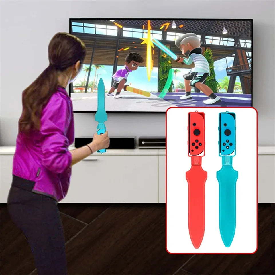 10 in 1 Switch Sports Accessories Bundle for Switch Oled Game Sports Accessories Kit with Golf Clubs Golf Clubs