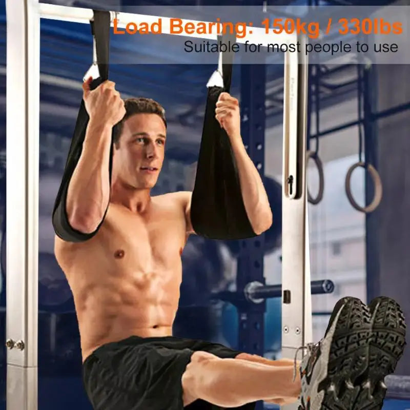 Durable Fitness AB Sling Straps, Perfect for Pull Up Bar Leg Raises, Home Gym Accessories