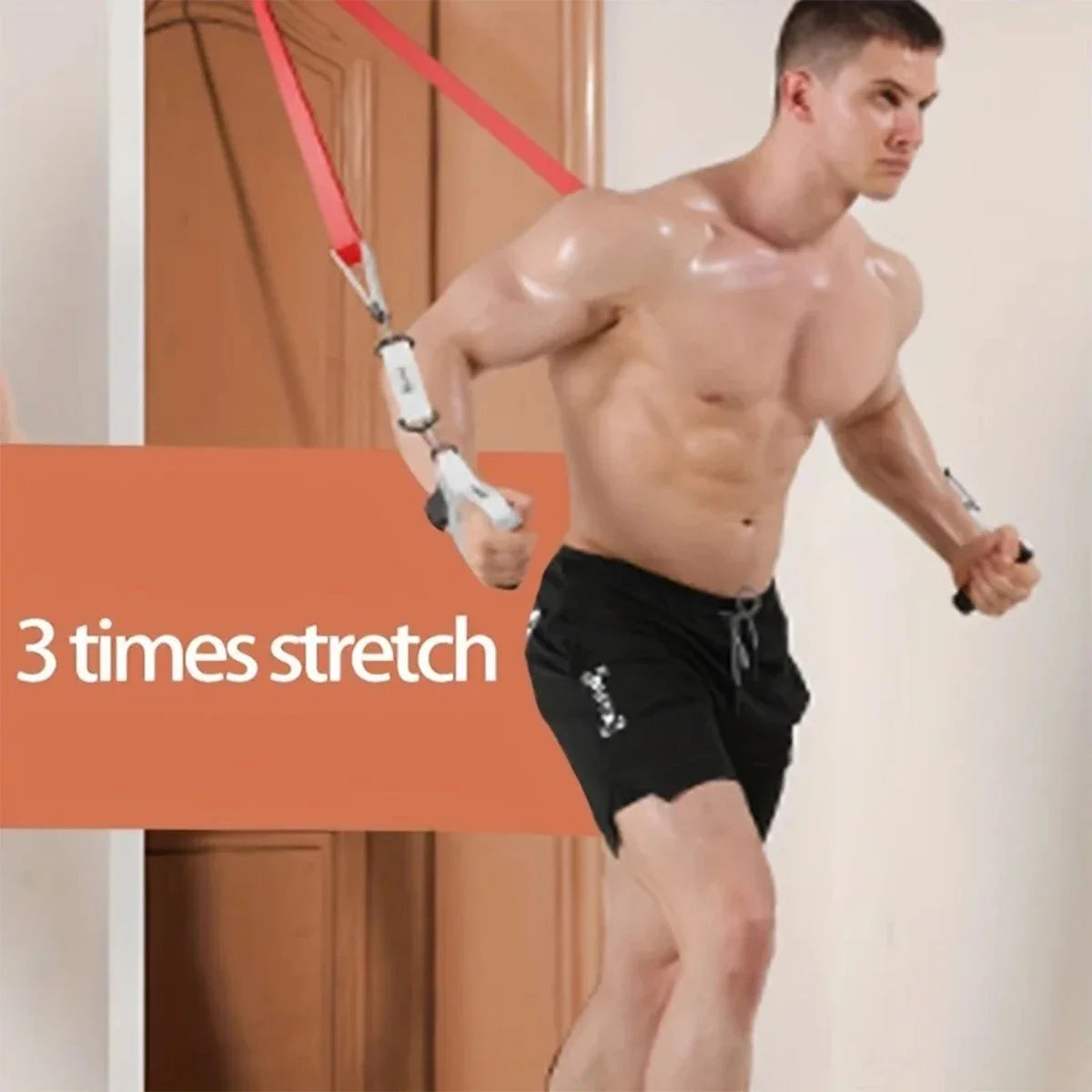 Fitness Elastic Band Fitness Enthusiast Resistance Tension Band Strength Training Yoga Waist and Leg Tension Rope Auxiliary Band